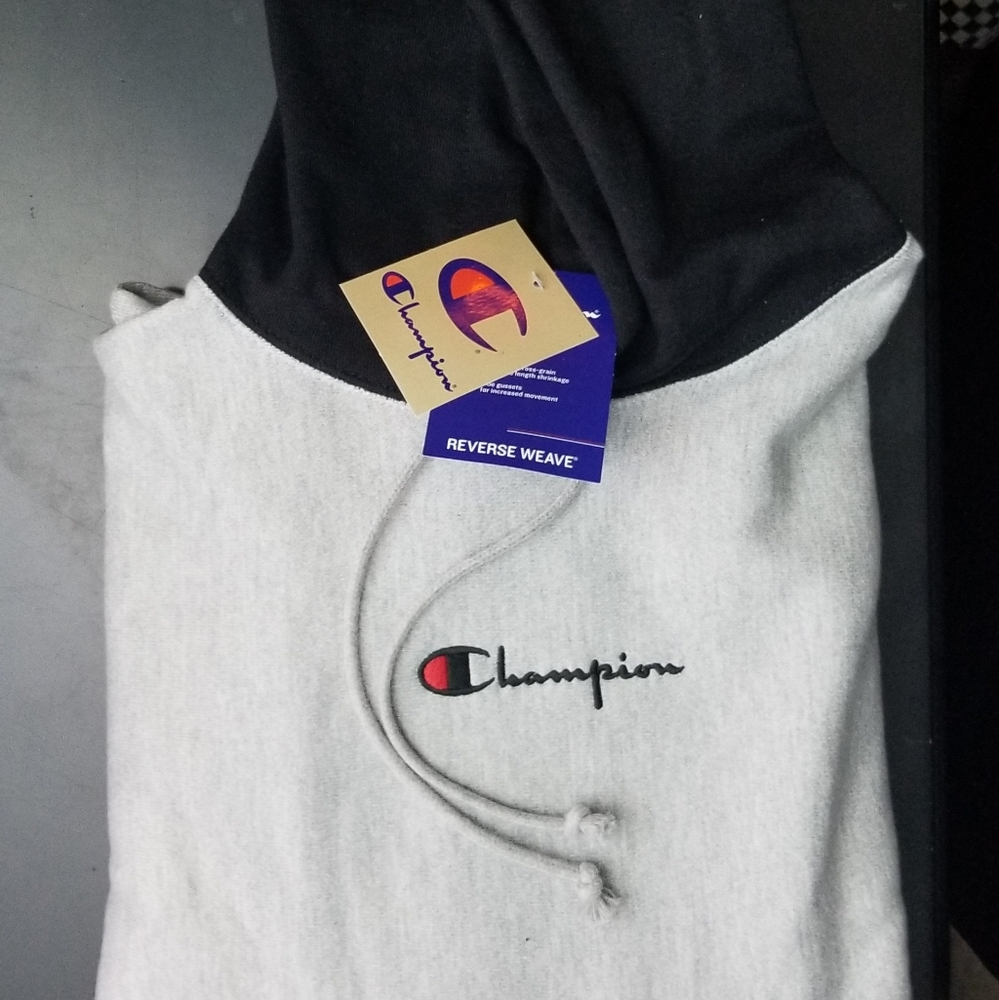 Champion Reverse Weave Colorblock Hoodie